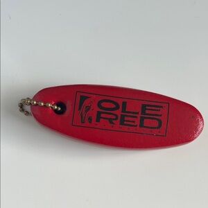Ole Red (Blake Shelton) Red Foam Boat Key Keychain